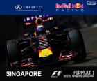 Daniel Риккардо - Red Bull - Гран Гран-при Сингапура 2015, второе место